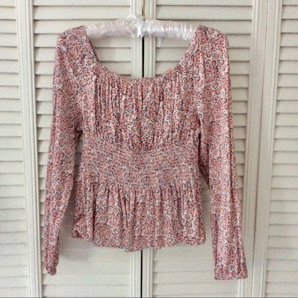 Japna Tops - Japna | Floral Peasant Top